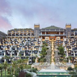 'Hotel Piramid' Tempat Jokowi-Biden Cs Milik Orang Terkaya RI