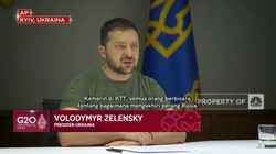 Perkara Rudal, Zelensky Nyinyir Rusia Harus Hengkang dari G20