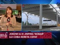 Momen Jokowi Optimistis Kereta Cepat Operasional di 2023