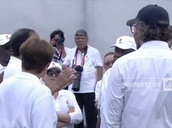MenPUPR Basuki Hadimuldjnono 'Nyamar' Jadi Wartawan Saat G20