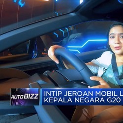 Video: Intip Jeroan Mobil Listrik Kepala Negara G20
