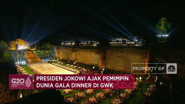 Jokowi Ajak Kepala Negara G20 Makan Malam di GWK