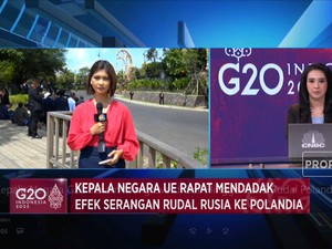 Video: Anggota G7 Rapat Mendadak di Bali Sikapi Rudal Rusia