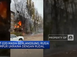 KTT G20 Masih Berlangsung, Rusia Gempur Ukraina Dengan Rudal