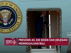 Video: KTT G20 Ditutup, Presiden Joe Biden Meninggalkan Bali