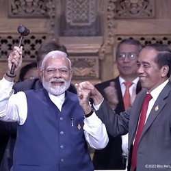 Jokowi Beri Pesan soal Perang ke Presiden G20 Baru India