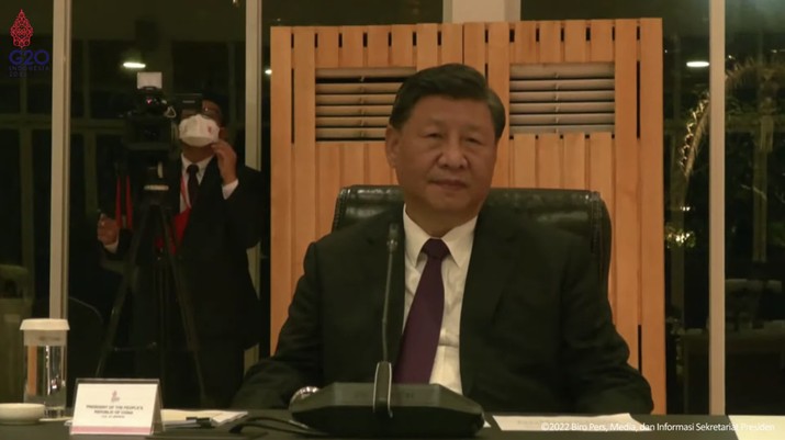 Pertemuan Bilateral Republik Indonesia dengan RRT, Bali, 16 November 2022. (Tangkapan Layar Youtube Sekretariat Presiden) Pertemuan Bilateral Republik Indonesia dengan RRT, Bali, 16 November 2022. (Tangkapan Layar Youtube Sekretariat Presiden)
