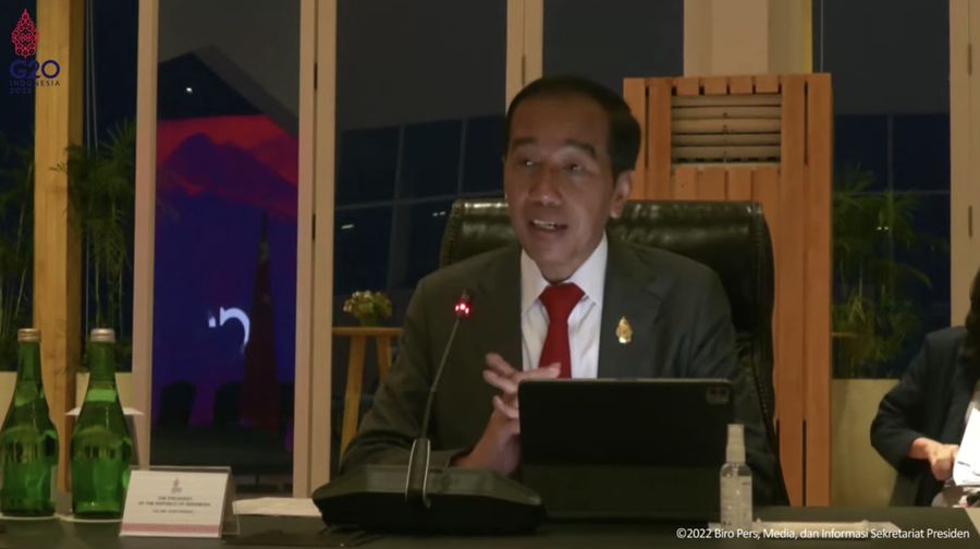 Pertemuan Bilateral Republik Indonesia dengan RRT, Bali, 16 November 2022. (Tangkapan Layar Youtube Sekretariat Presiden)