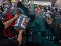 Chaos! Demo Rusuh Warnai KTT APEC 2022 di Bangkok Thailand