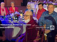 SBY - Megawati Duduk 'Mesra' di Gala Dinner KTT G20