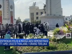 Bentrokan Polisi & Demonstrasi KTT APEC 2022 di Thailand