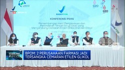 2 Perusahaan Farmasi Jadi Tersangka Cemaran Etilen Glikol