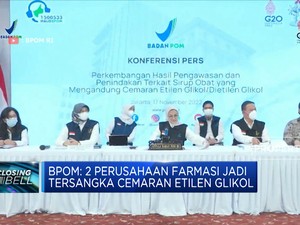 2 Perusahaan Farmasi Jadi Tersangka Cemaran Etilen Glikol