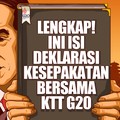 Lengkap! Simak Isi Deklarasi Kesepakatan Bersama KTT G20 Bali