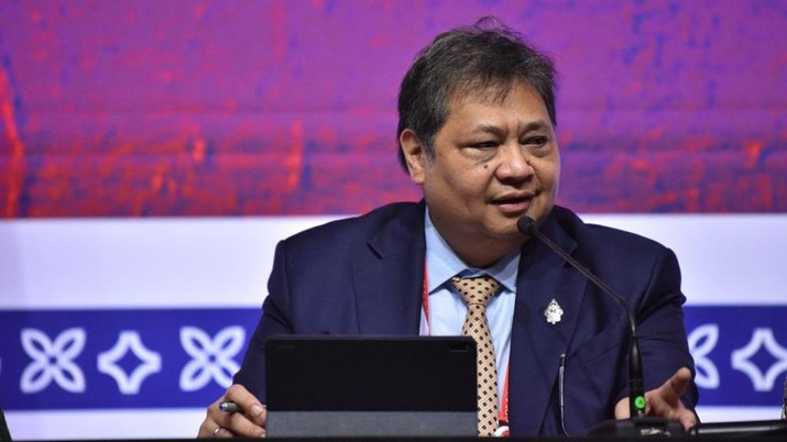 Menteri Koordinator Bidang Perekonomian Airlangga Hartarto Menteri Koordinator Bidang Perekonomian Airlangga Hartarto