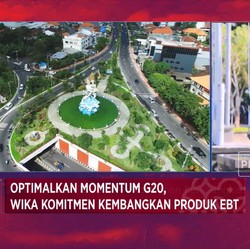 Optimalkan Momentum G20, WIKA Komitmen Kembangkan Produk EBT