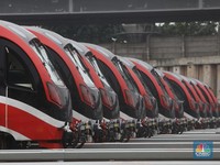 Ini Fasilitas Depo dan 'Jeroan' LRT Jabodebek Sebelum Operasi