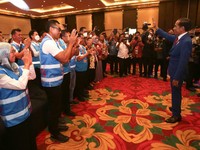 Apresiasi Kerja Keras di KTT G20, Jokowi Angkat Jempol ke PLN