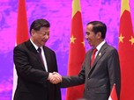 Jokowi Bertemu Mata dengan Xi Jinping, Sebut Kakak Besar