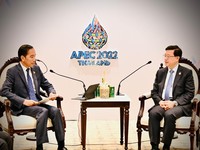 Jokowi Bertemu Kepala Administrasi Hong Kong, Bahas Apa?
