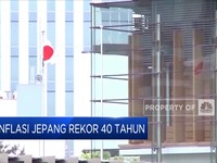 Inflasi Jepang Rekor 40 Tahun