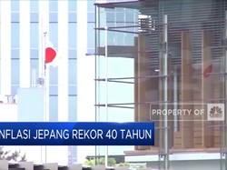 Inflasi Jepang Rekor 40 Tahun