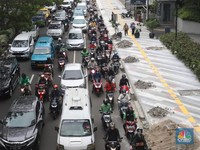 Penampakan Jalan Margonda Depok yang Berubah Jadi 'Neraka'