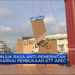 KTT APEC Dibuka, Para Pemimpin Negara Disambut Unjuk Rasa