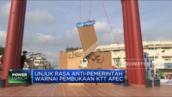 KTT APEC Dibuka, Para Pemimpin Negara Disambut Unjuk Rasa