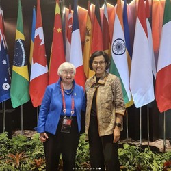 Bisik-bisik Sri Mulyani-Yellen di Sela KTT G20, Tak Terduga!