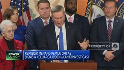 Partai Republik Kuasai DPR AS, Biden Jadi Target Investigasi
