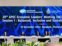 Deklarasi Pemimpin APEC Sepakat Kutuk Tindakan Perang Rusia