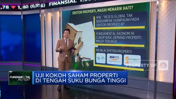 Uji Kokoh Saham Properti di Tengah Suku Bunga Tinggi