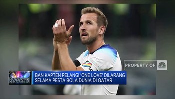 Ban Kapten Pelangi 'One Love' Dilarang