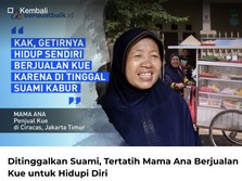 Kisah Mama Ana, Berjualan Kue Demi Hidupi Diri