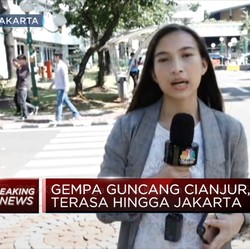 Video: Warga Jakarta Rasakan Guncangan Gempa M5,6 Cianjur