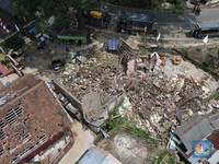 Begini Rumah Rata Tanah Dihantam Gempa Dahsyat Cianjur