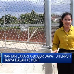 Mantap! Jakarta-Bogor Bisa Ditempuh dalam 45 Menit