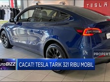 Cacat! Tesla Tarik 321 Ribu Mobil