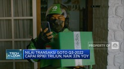 Nilai Transaksi GOTO Q3-2022 Capai Rp161 Triliun