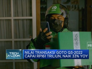 Nilai Transaksi GOTO Q3-2022 Capai Rp161 Triliun