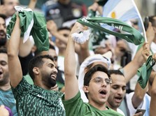 Arab Rayakan Kemenangan atas Argentina dengan Libur Nasional