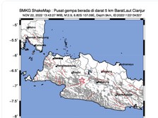 Gempa Susulan Sempat Landa Cianjur, Magnitudo 2,9