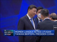 Momen Langka, Utusan Taiwan Bertemu Xi Jinping
