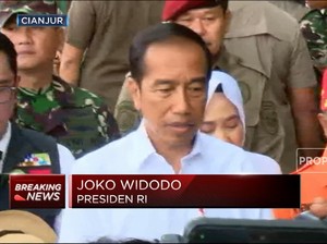 Video: Saat Jokowi Sigap Tinjau Bencana Gempa Cianjur