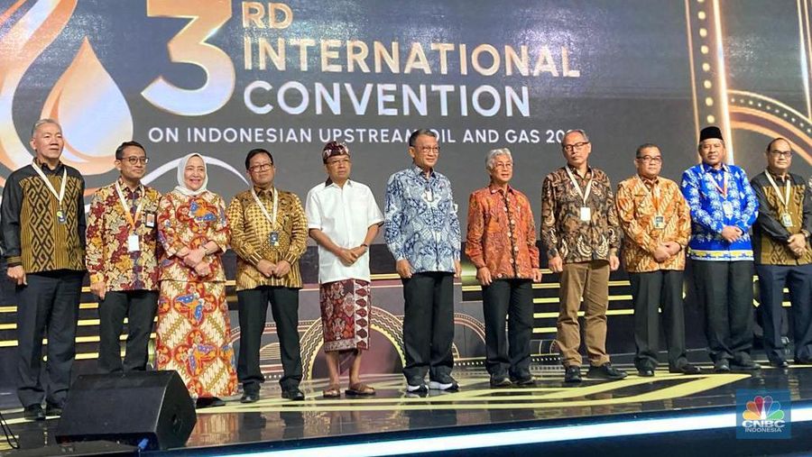 Acara Pembukaan IOG SKK Migas di Bali, Rabu (23/11/2022). (CNBC Indonesia/Verda Nano Setiawan)