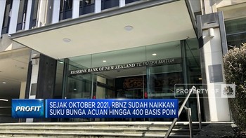 Bank Sentral Selandia Baru Naikkan Suku Bunga Acuan 75 Bps