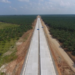 Tol Trans-Sumatra Belum Tembus Aceh di 2024