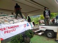 Pertamina Beri Bantuan Dapur Umum untuk Korban Gempa Cianjur
