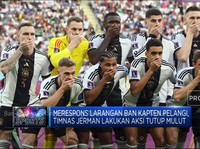 Video: Ban Kapten Pelangi Dilarang, Timnas Jerman Tutup Mulut